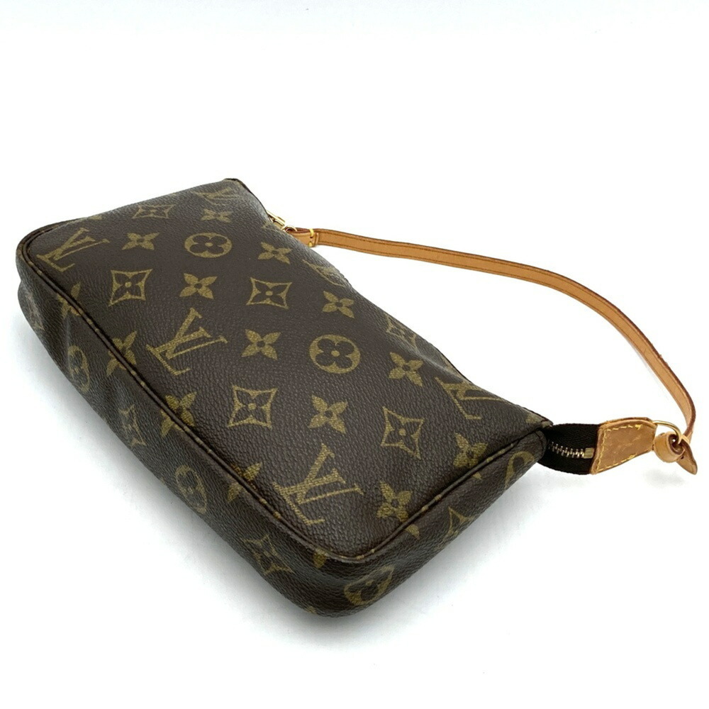 LOUIS VUITTON Brown Monogram Pochette Pouch - Picture 2 of 9
